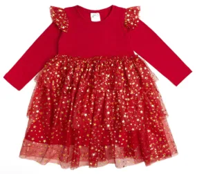 Sweet Wink Scarlet Shimmer Christmas Dress