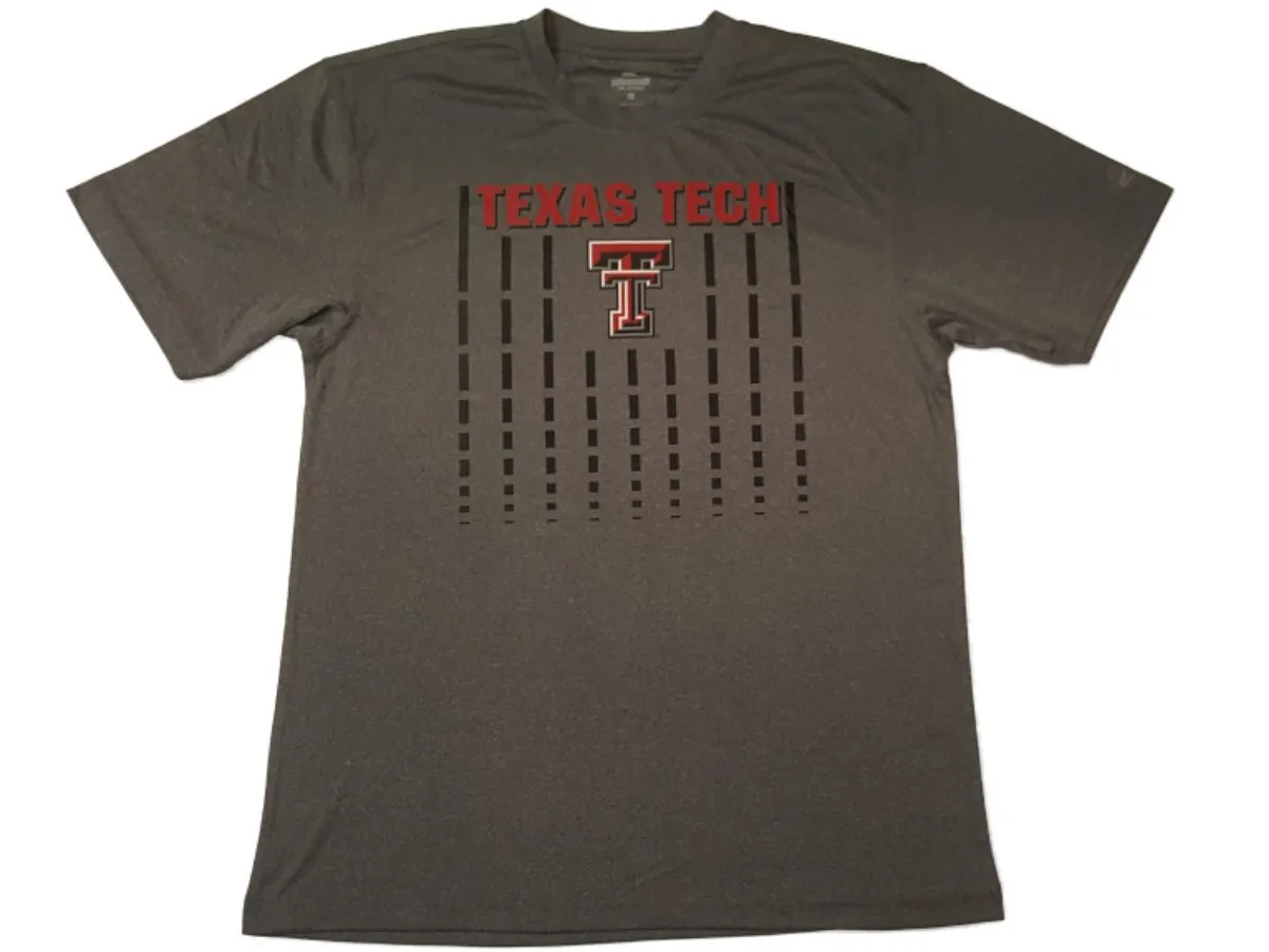 Texas Tech Red Raiders Colosseum Gray Performance Short Sleeve Crew T-Shirt (L)