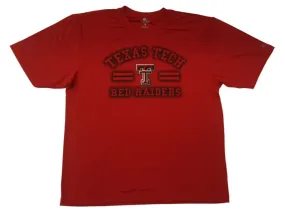 Texas Tech Red Raiders Colosseum Red Performance "Wreck'Em Tech" SS T-Shirt (L)