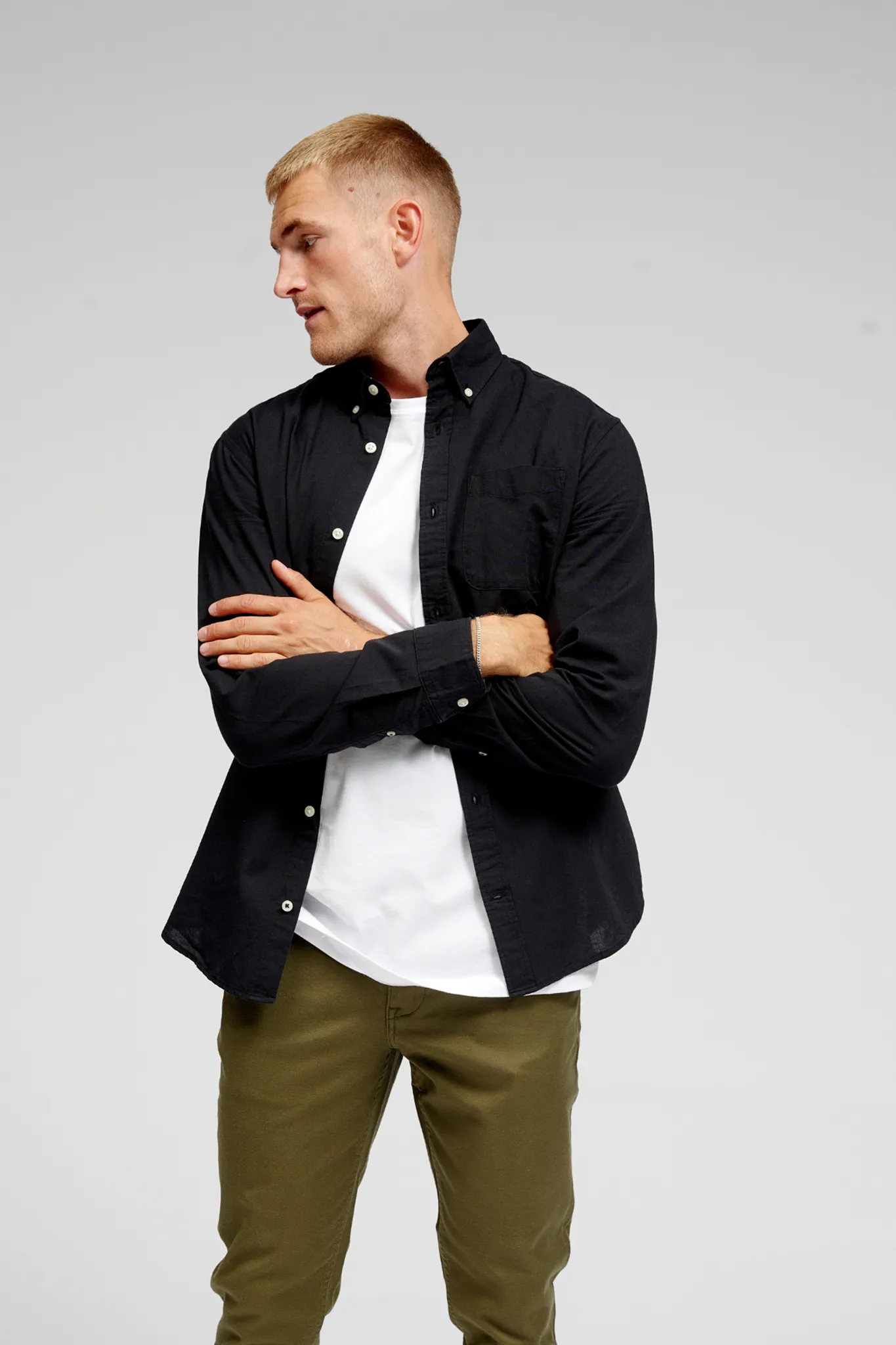 The Original Performance Oxford Shirt - Black