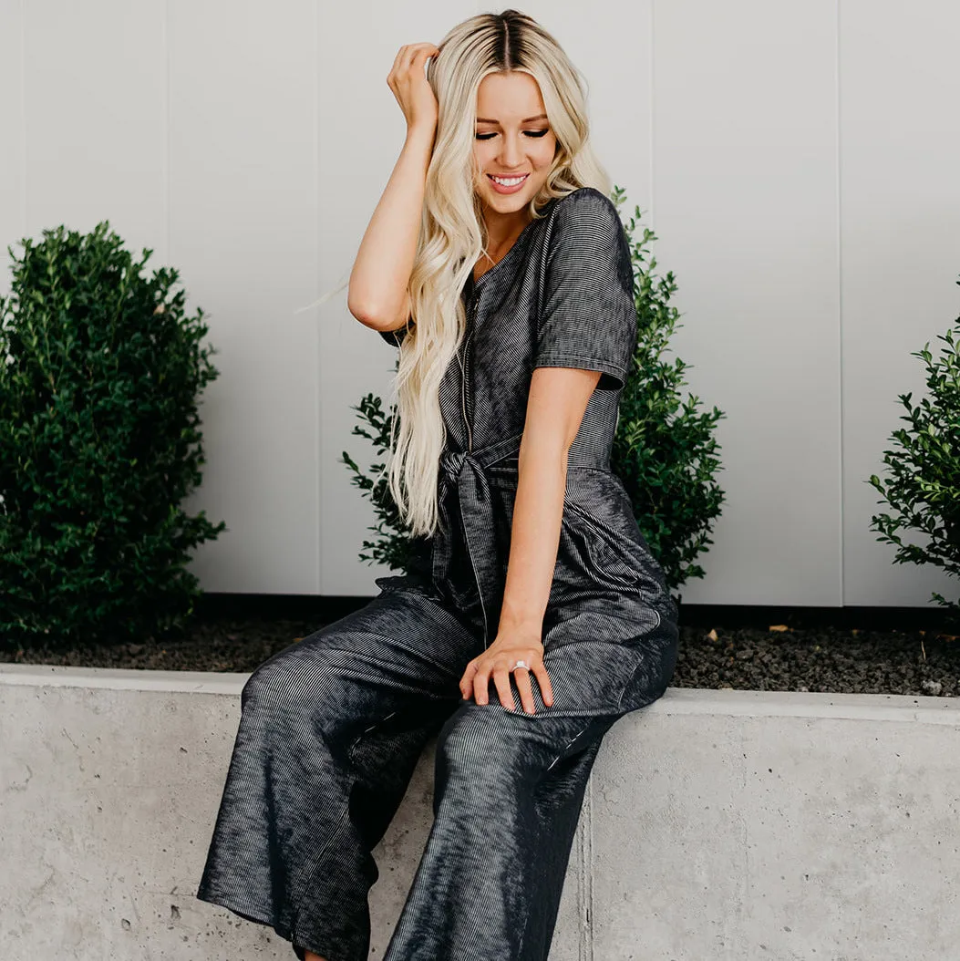 The Rosie Jumpsuit: Black