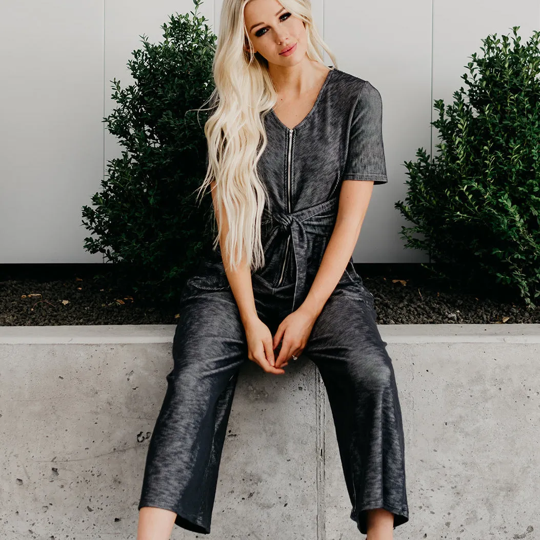 The Rosie Jumpsuit: Black