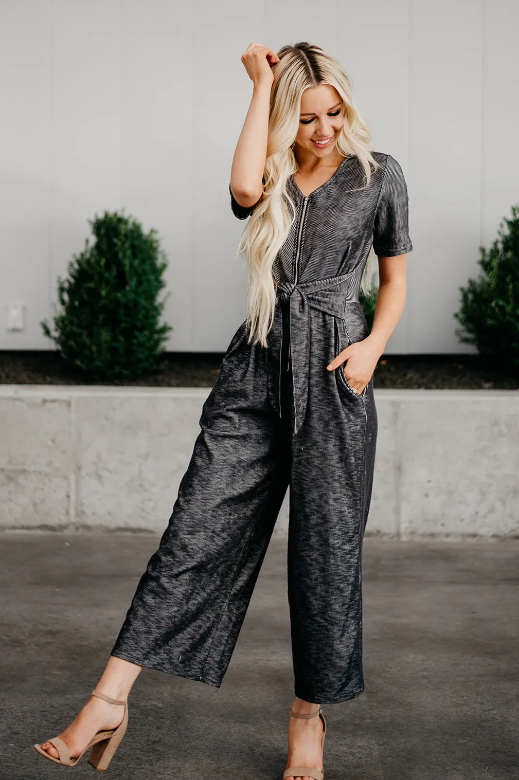 The Rosie Jumpsuit: Black