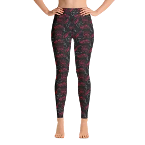 The Walking Dead Edge Women's All-Over Print Yoga Leggings