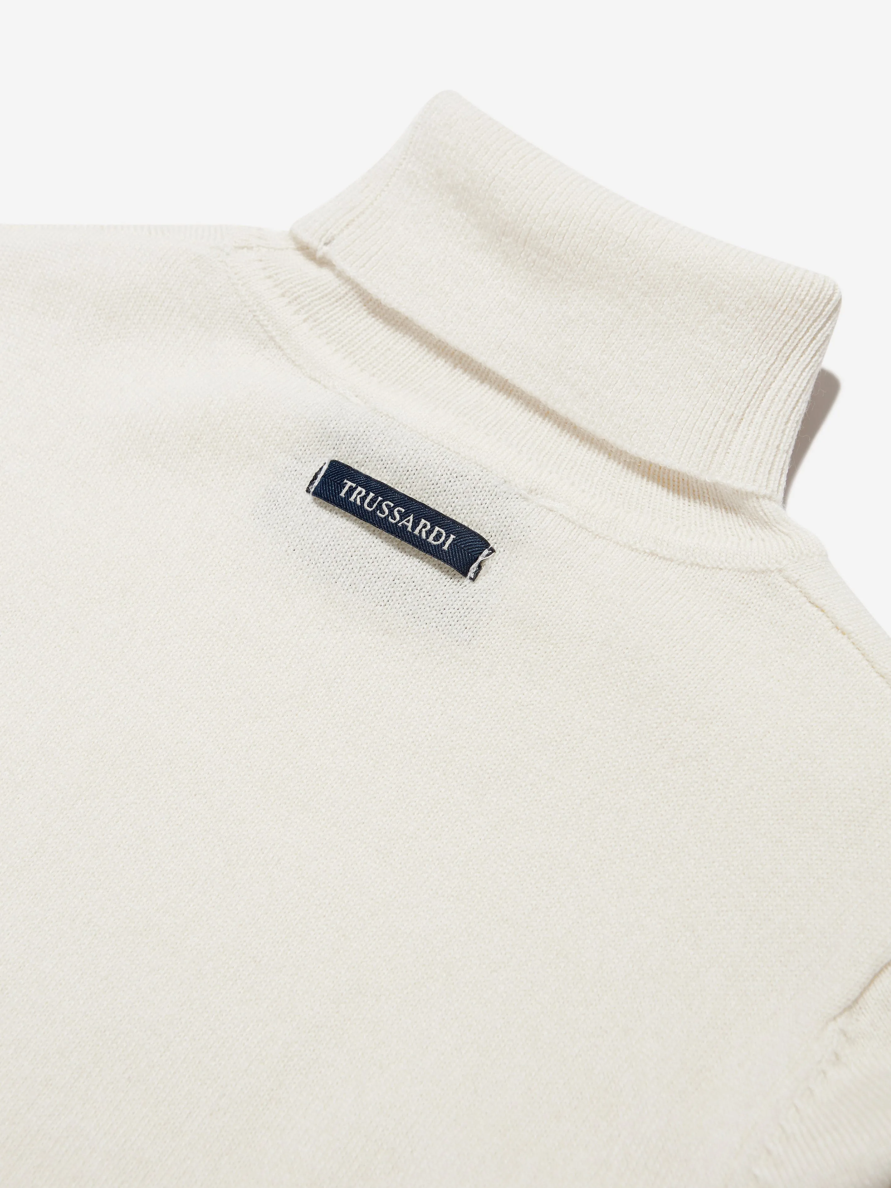 Trussardi Boys Kurah Sweater in Ivory