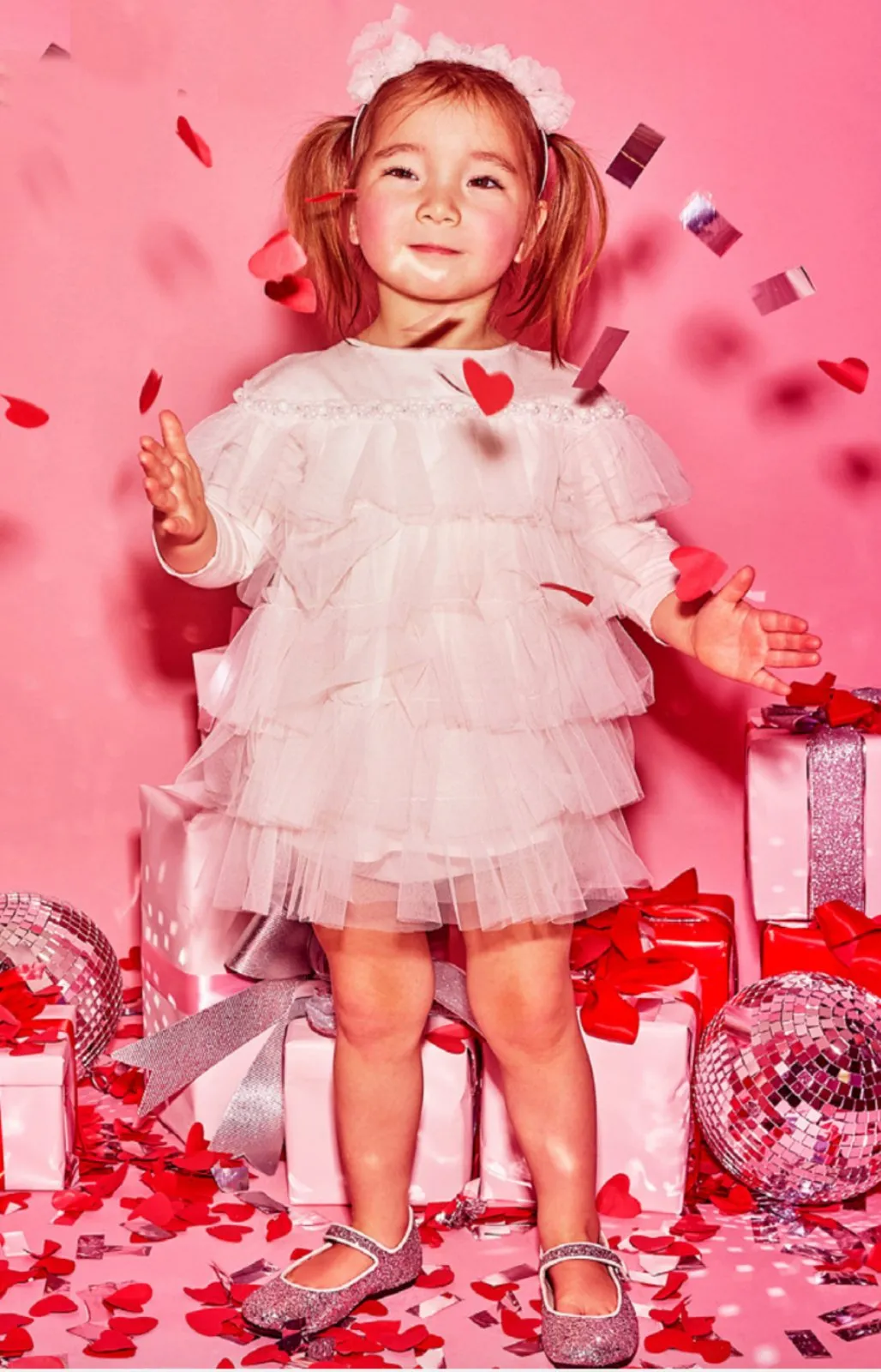 Tutu Du Monde Baby Girls Holiday Prancer Tulle Dress