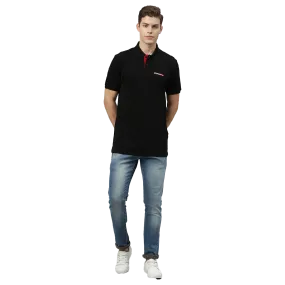 TVS Racing Polo Neck Cotton T Shirt, Color