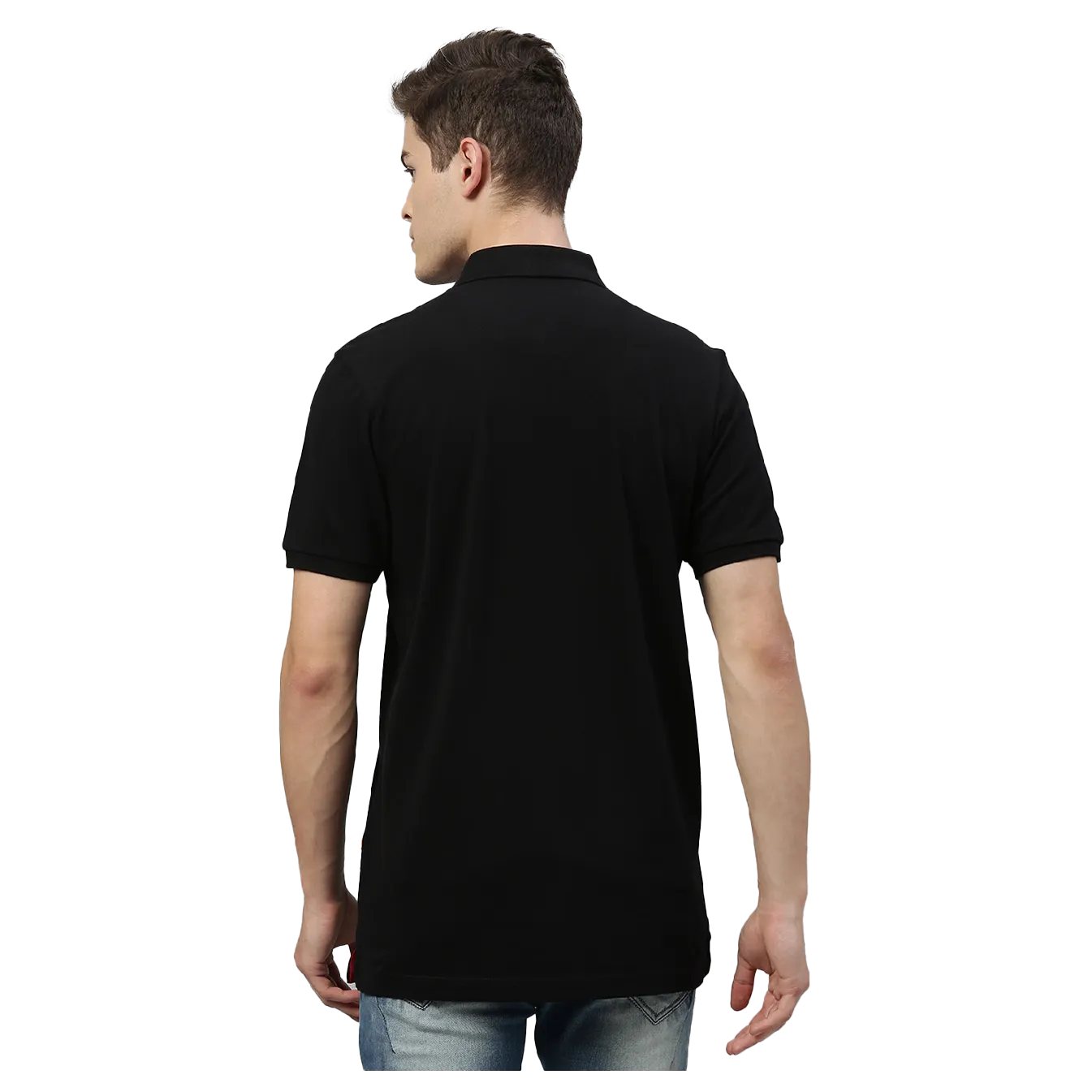 TVS Racing Polo Neck Cotton T Shirt, Color