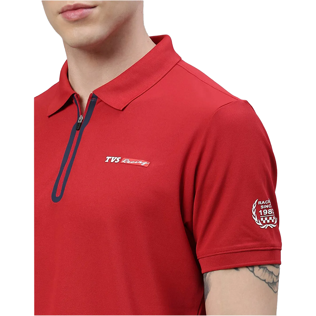 TVS Racing Polo T Shirt | Polyester Polo T-Shirt