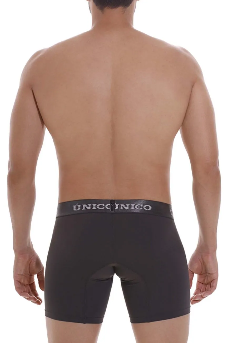 Unico 22120100208 Asfalto M22 Boxer Briefs Color 96-Dark Gray