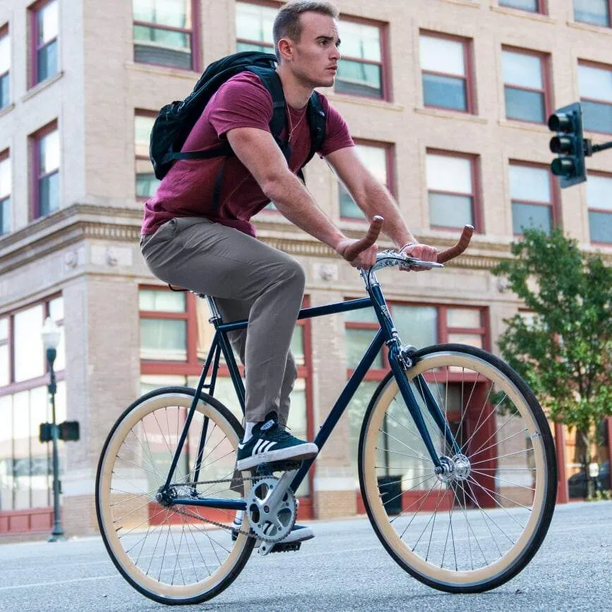 Urban Cycling Commuter Bike to Work Pants - Gray