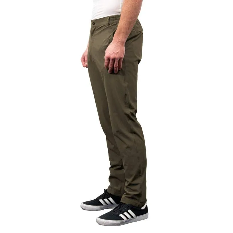 Urban Cycling Commuter Bike to Work Pants - Olive