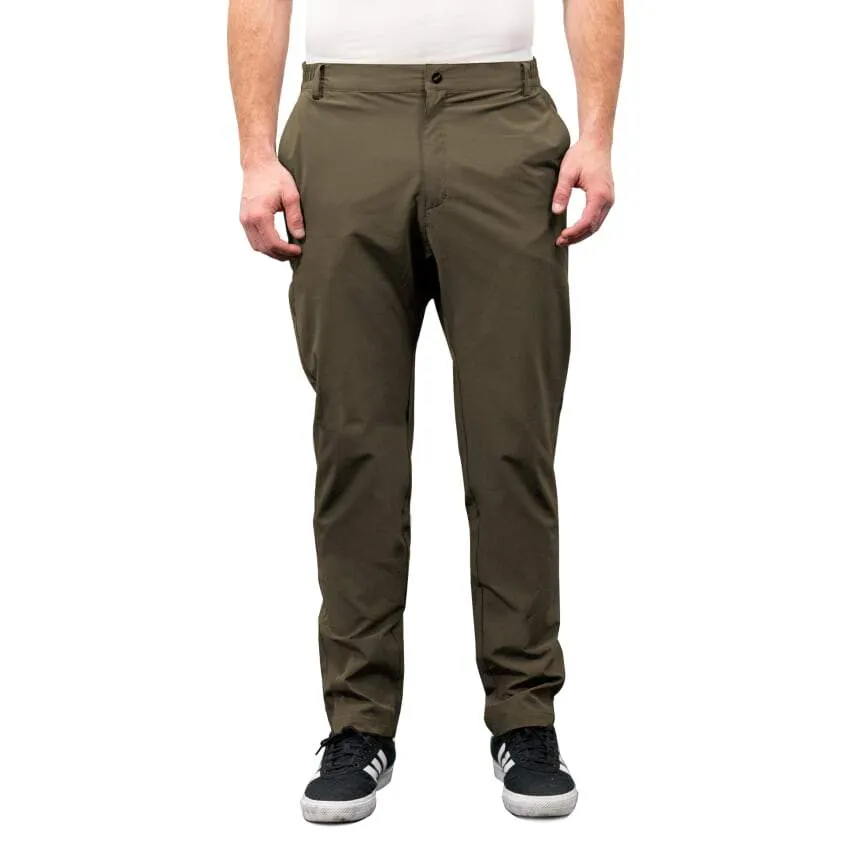 Urban Cycling Commuter Bike to Work Pants - Olive