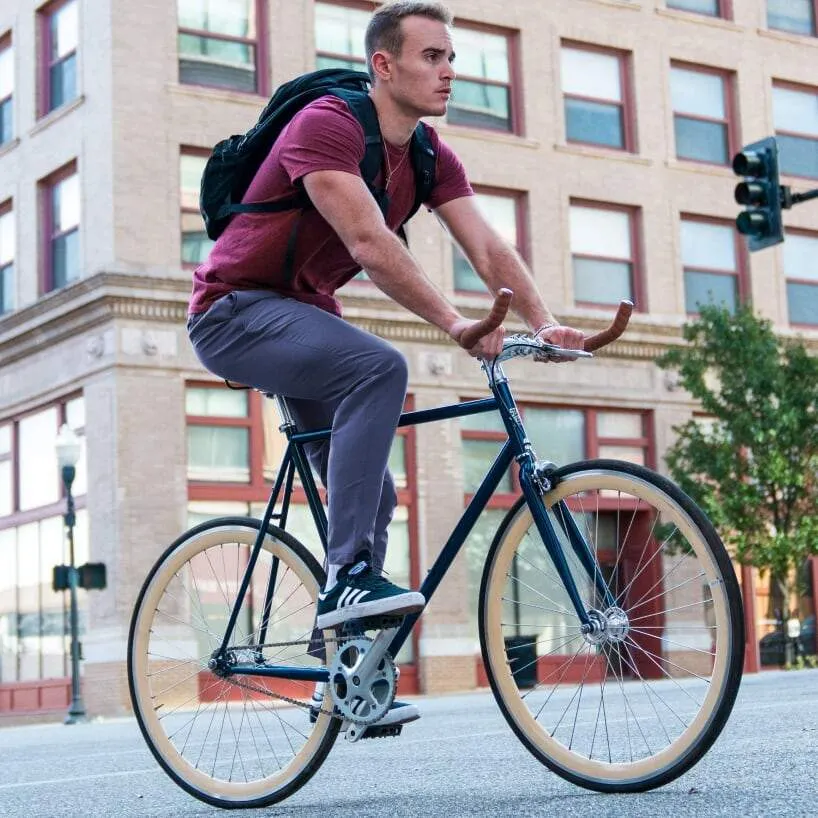 Urban Cycling Commuter Bike to Work Pants - Olive