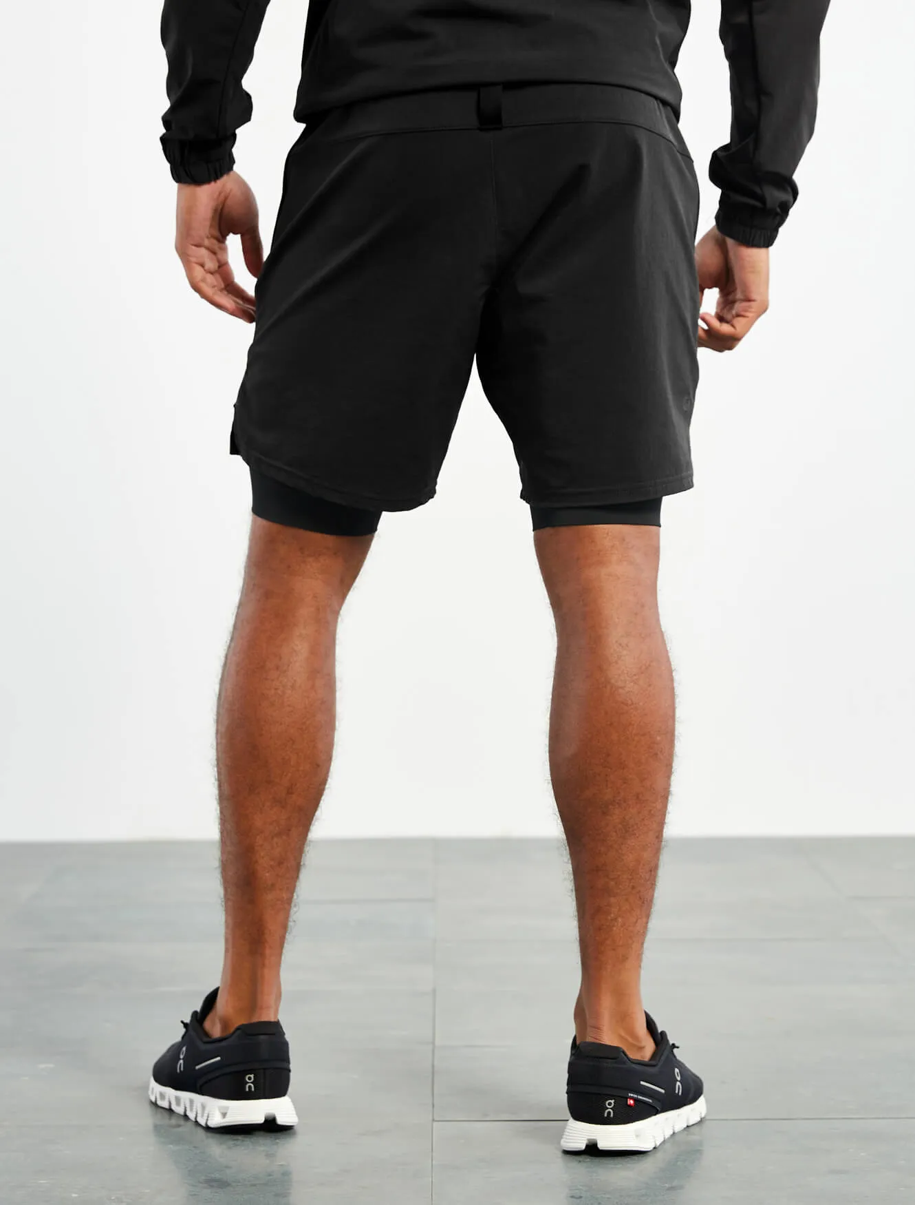 Utility 2-in-1 Shorts - Black