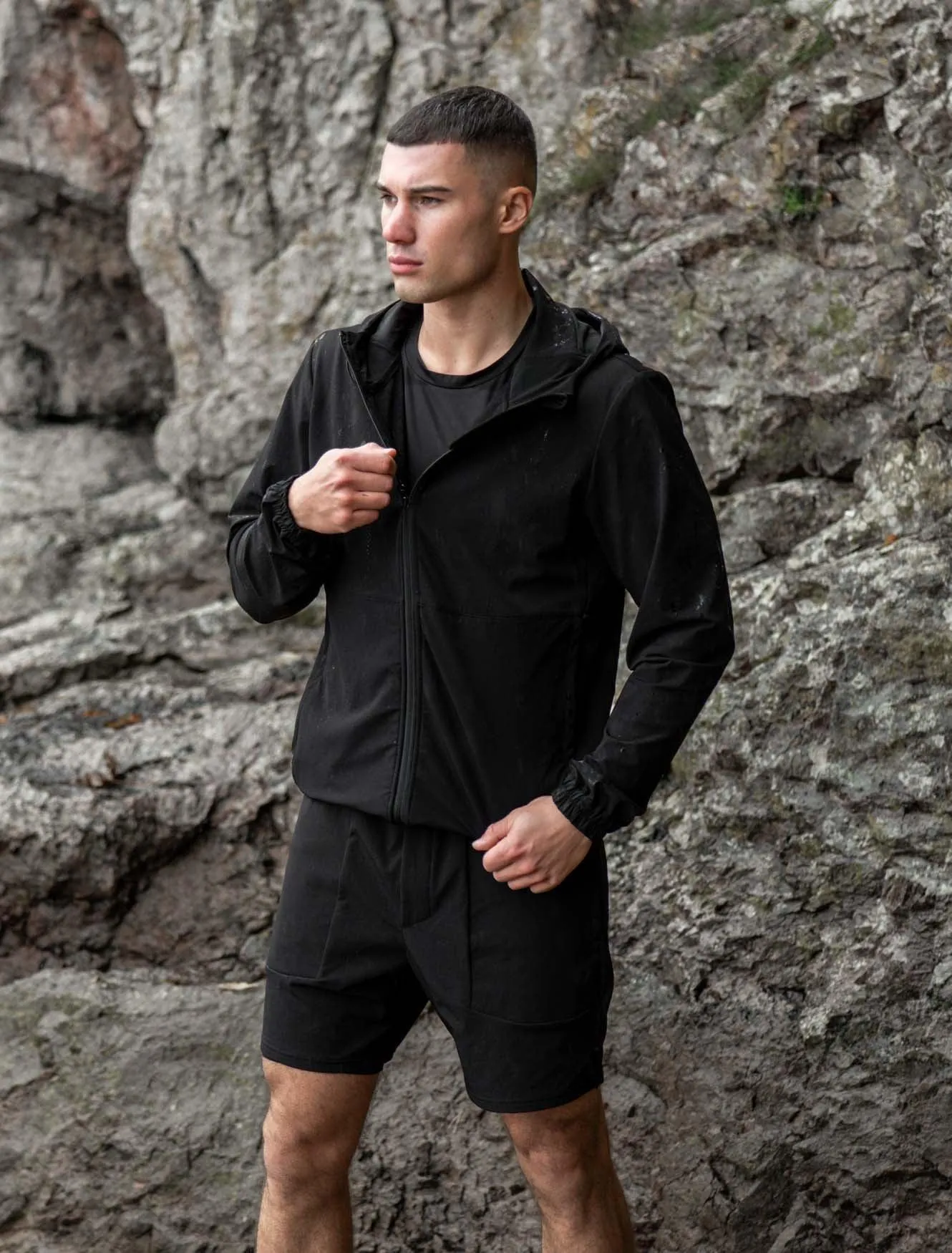 Utility 2-in-1 Shorts - Black