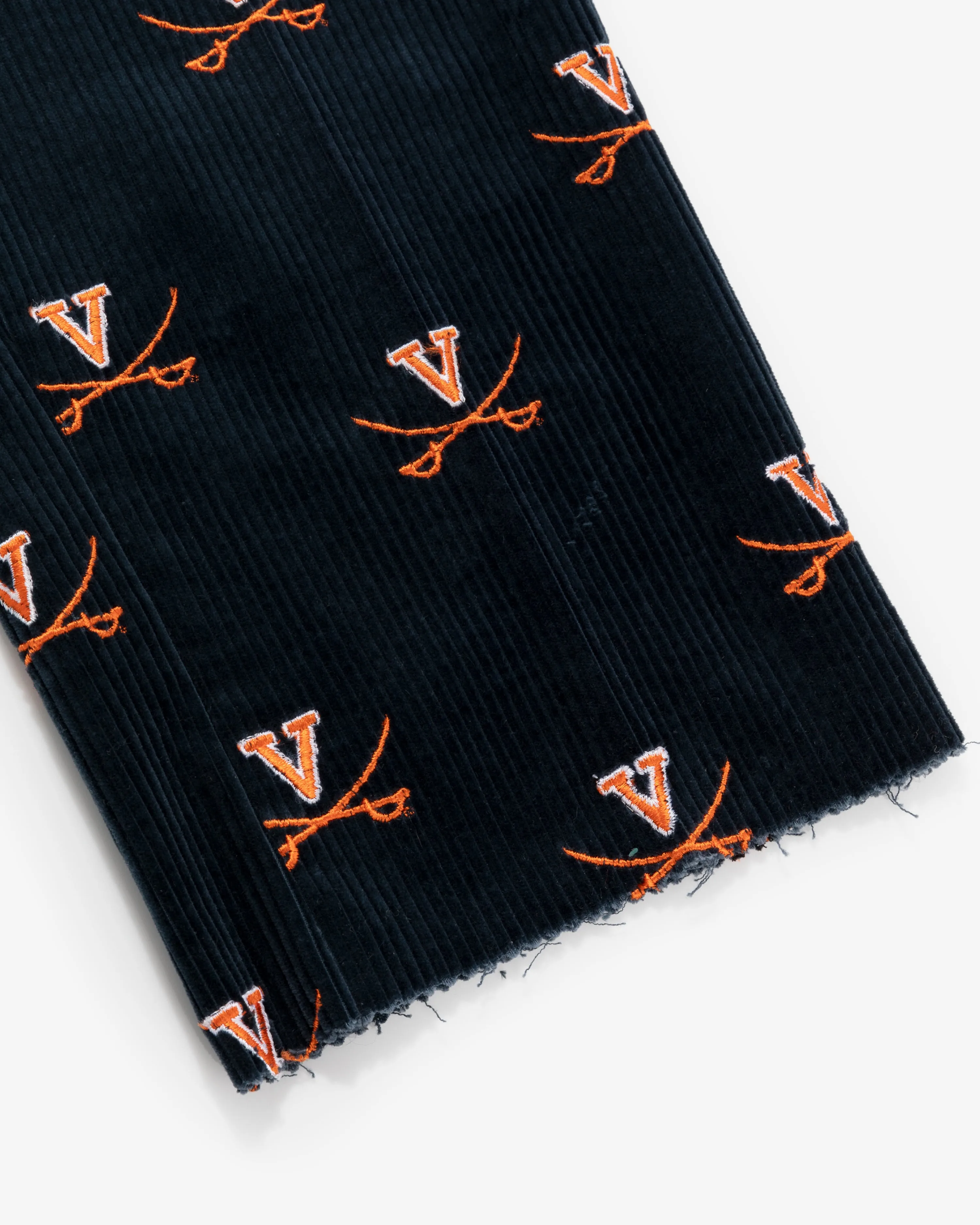 UVA Corduroy Embroidered Pants