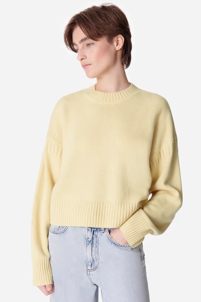 Vanessa Bruno Esther Light Yellow Pullover