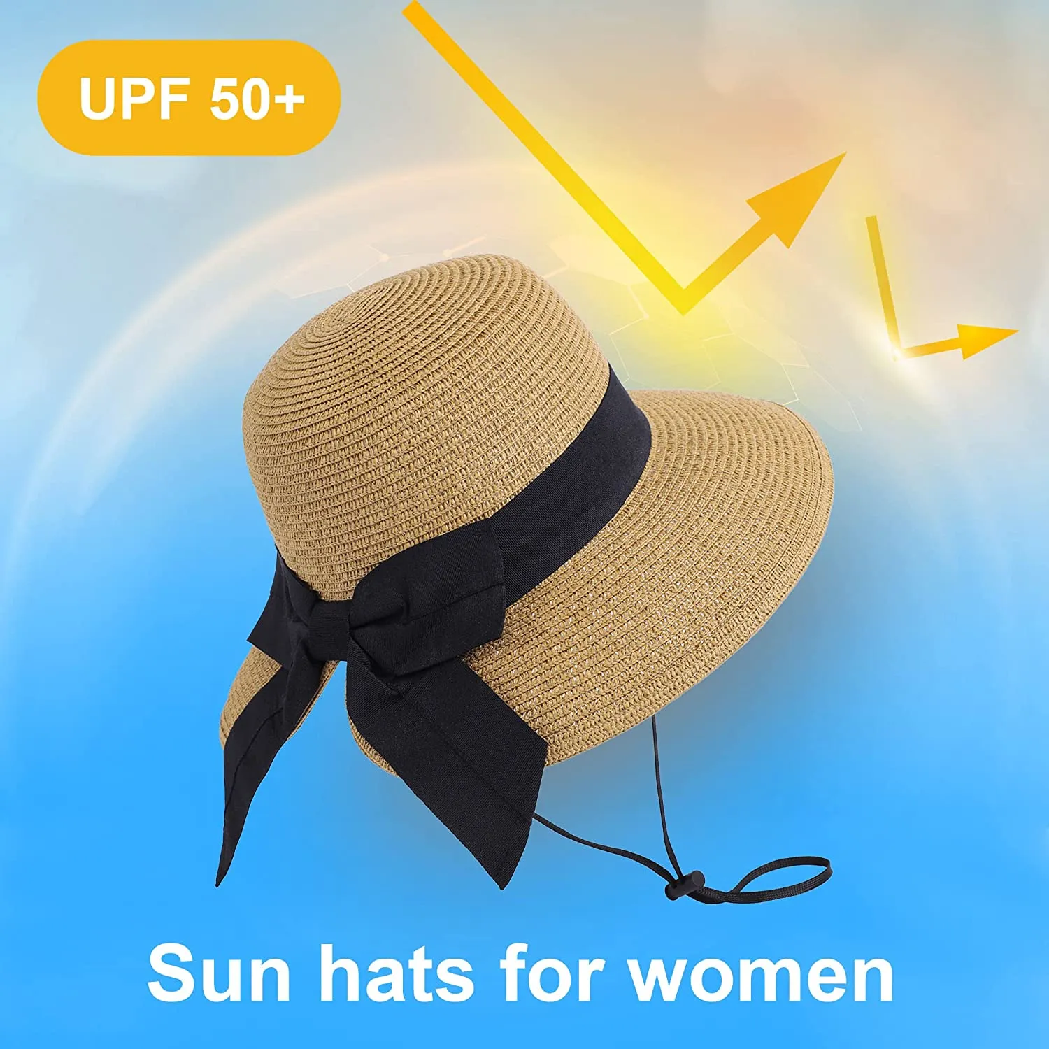 Verabella Women's UPF 50  Sun Hats