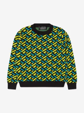 Versace Boys Wool Knitted Jumper