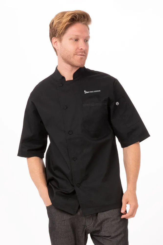 VSSS SAH Food Services Chef Works Mens Valais V-Series Chef Jacket