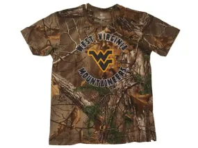 West Virginia Mountaineers Colosseum YOUTH Boy's Realtree Xtra T-Shirt 12-14 (M)