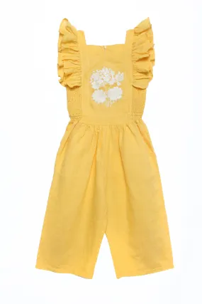 Wilde Jumpsuit Citron Embroidery