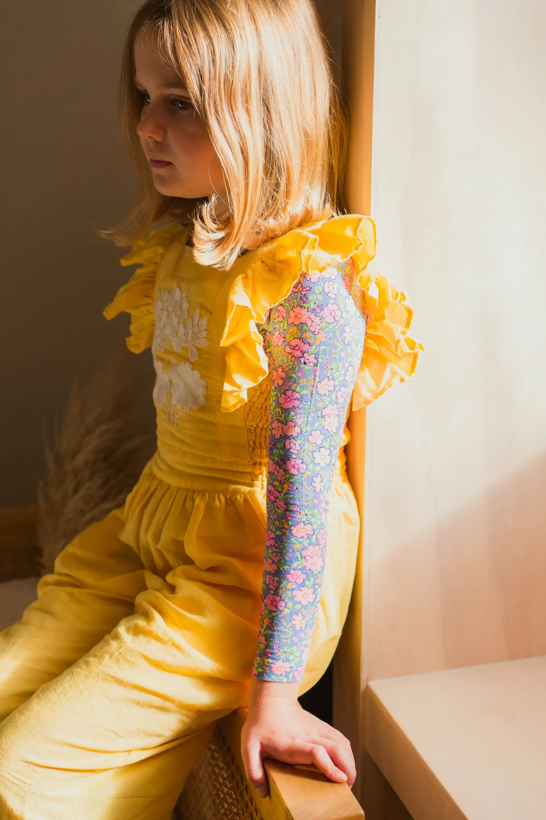 Wilde Jumpsuit Citron Embroidery