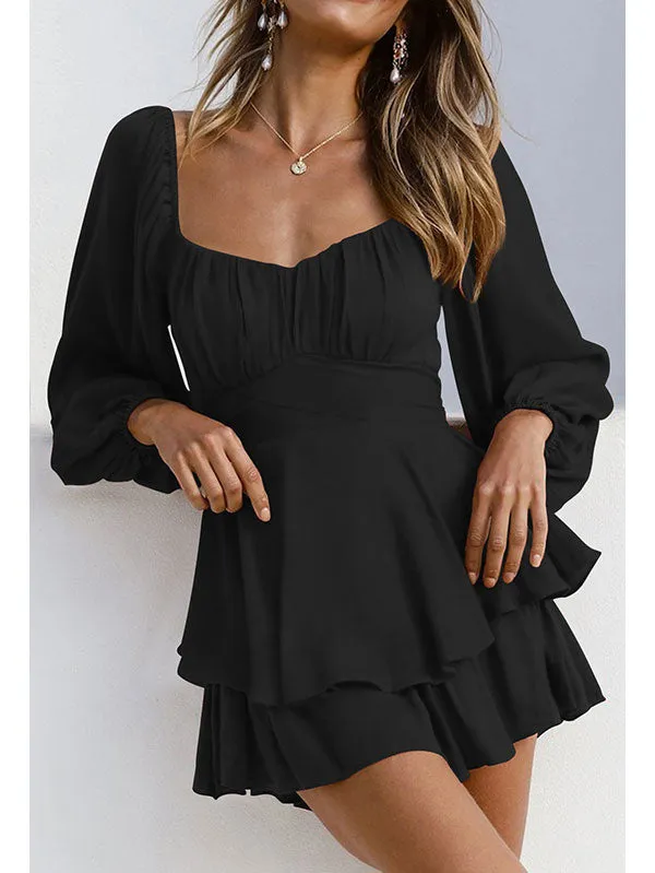 Women Boho Romper Ruffle Chiffon Shorts Jumpsuit