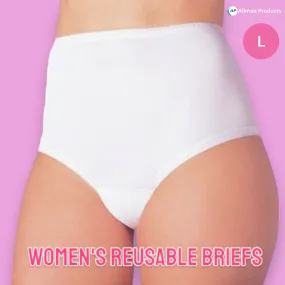 Women's Reusable Briefs- Large (Hip 41"- 42")