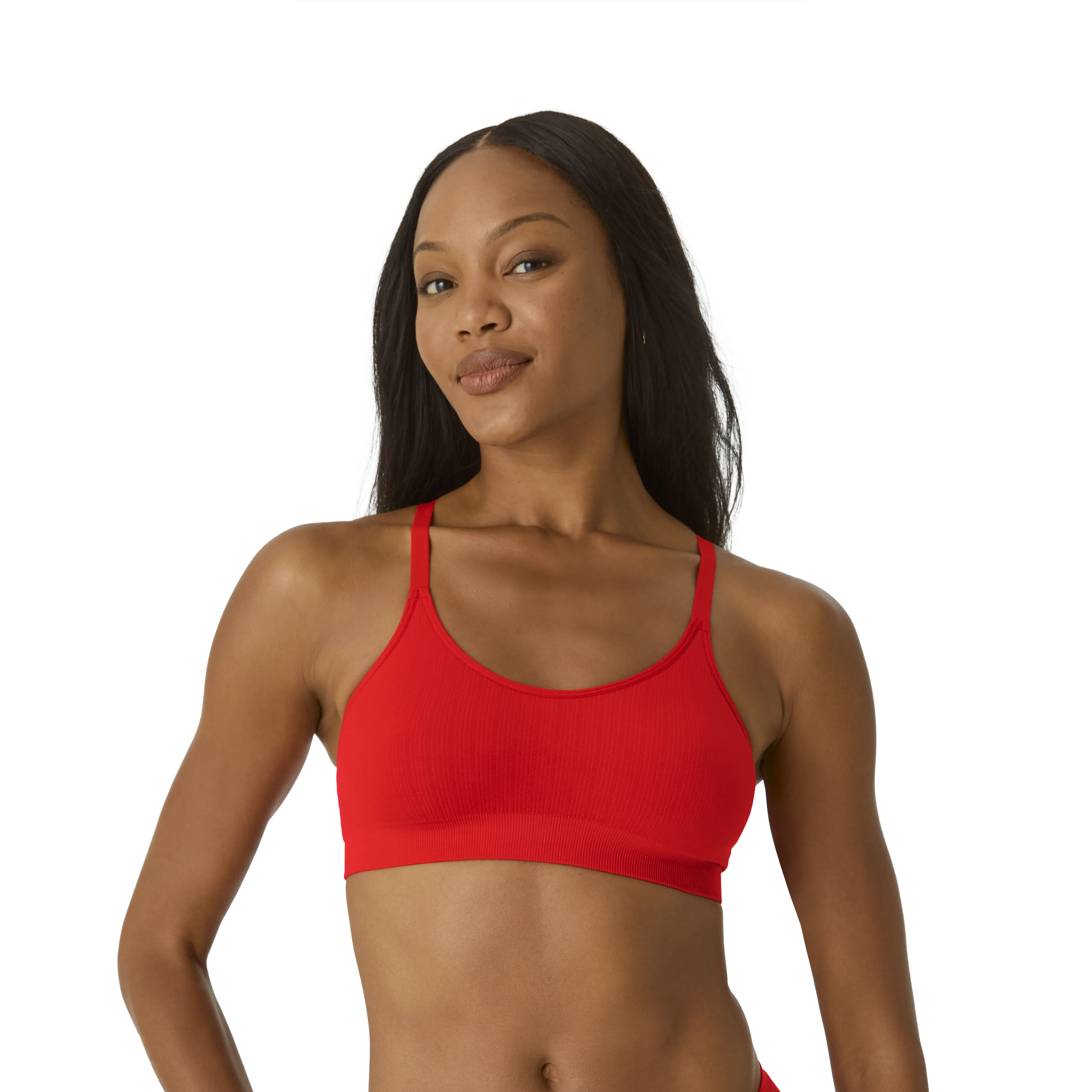 Women's Seamless Scoop Bralette 4-Pack