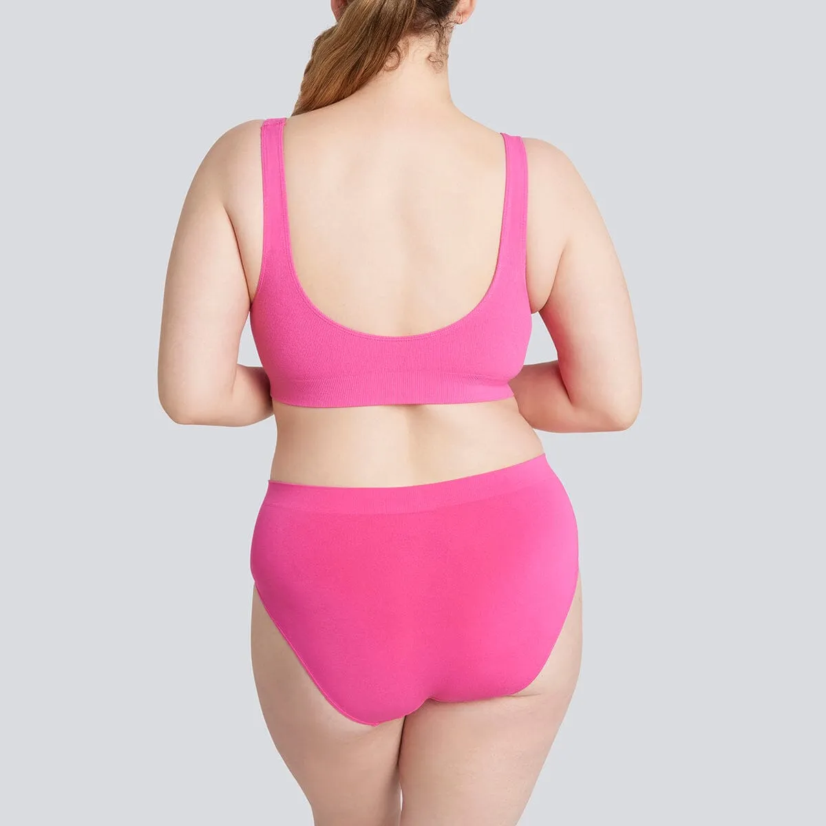 Women's SmoothFit Full Brief - Candy Pink