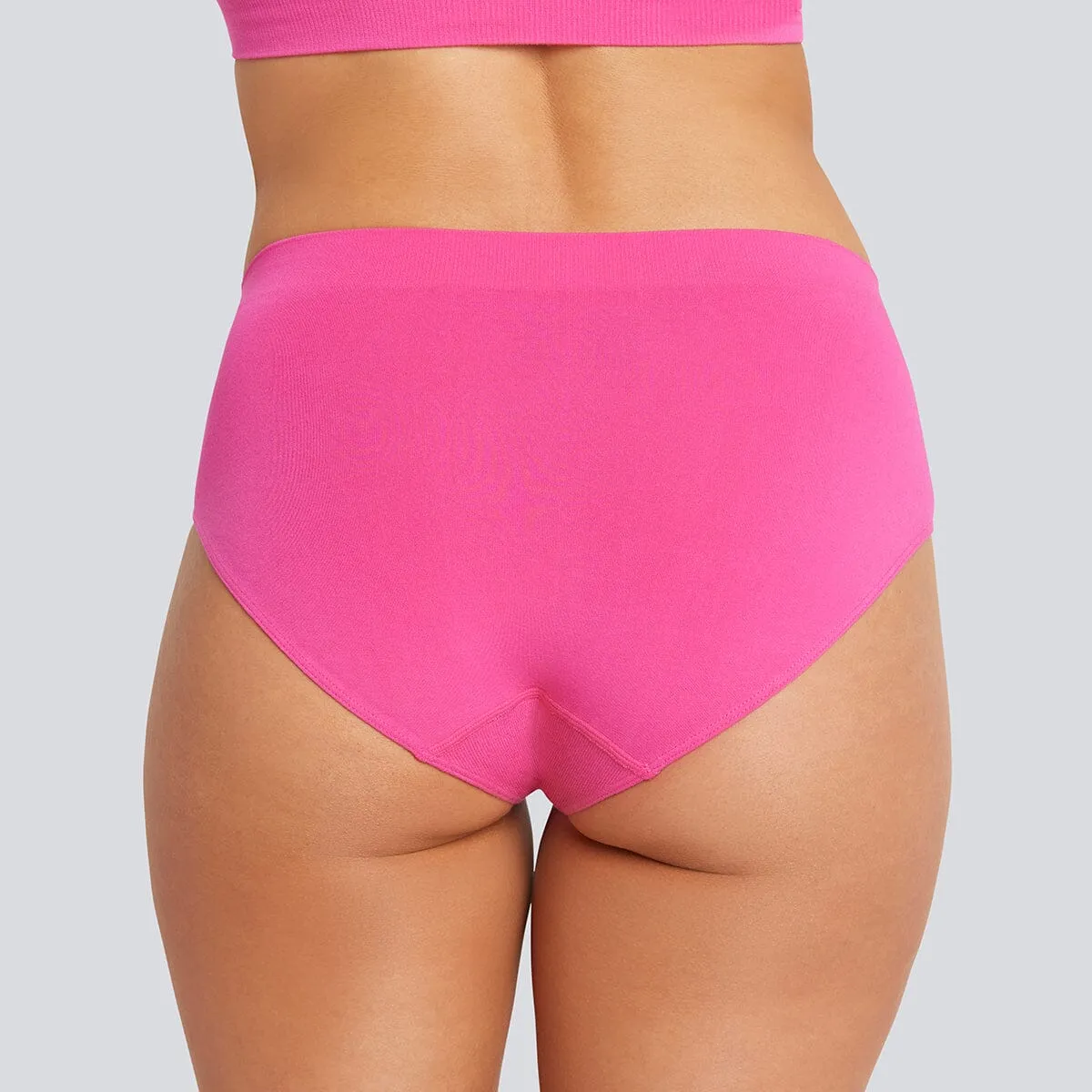 Women's SmoothFit Full Brief - Candy Pink