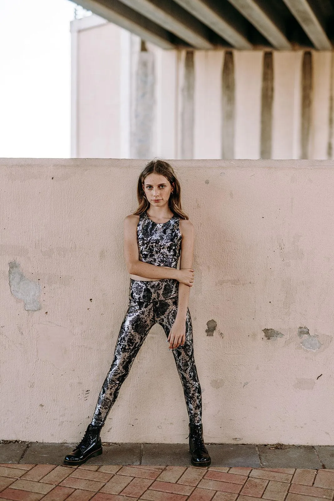 Youth Metallic Leggings