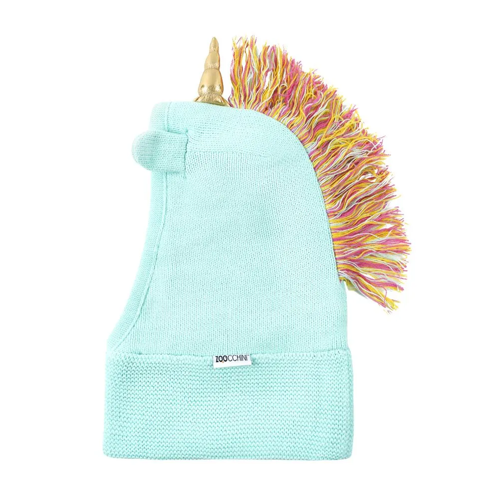 Zoocchini Knit Balaclava Hat - Allie the Unicorn